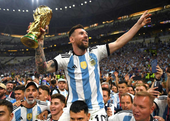 Di Balik Juara Dunia Argentina, Ini 4 Rekor Lionel Messi