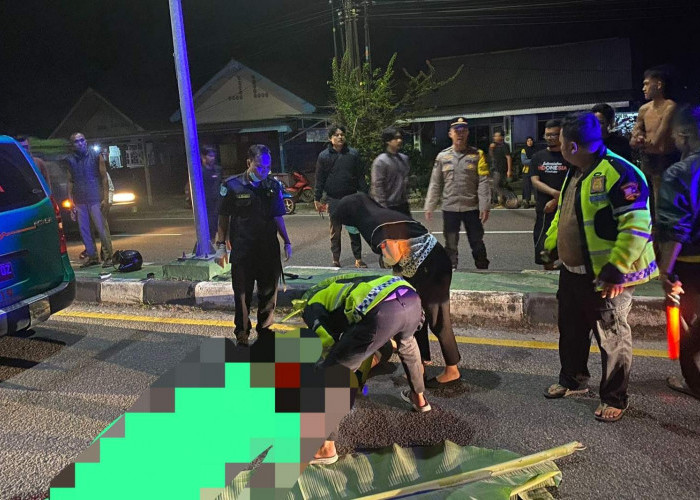 Tabrak Tiang Listrik di Kenanga, Dua Pengendara Motor Tewas