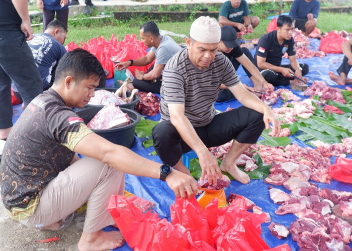 Iduladha 1447 H, Lapas Narkotika Pangkalpinang Sembelih 7 Hewan Kurban