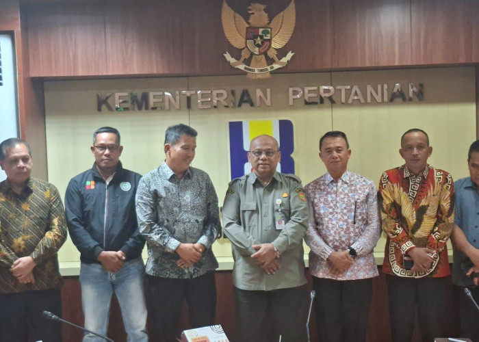 Kawal Realisasi Plasma 20% PT GML, Bupati Fery Insani Bersama Apkasindo Temui Kementerian Pertanian