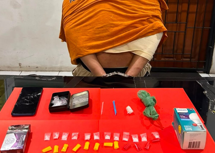 Tim Hantu Polres Bangka Barat Tangkap Zu Bandar Sabu