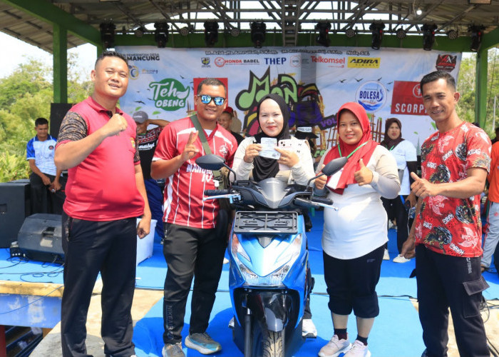 Bukan Cuma Hiburan, Mancung Creative Festival Bawa Pulang Motor Honda!