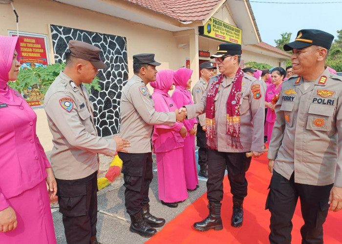 Kunker ke Polsek Pangkalan Baru, Kapolresta Pangkalpinang Soroti Karhutla hingga Krisis Air