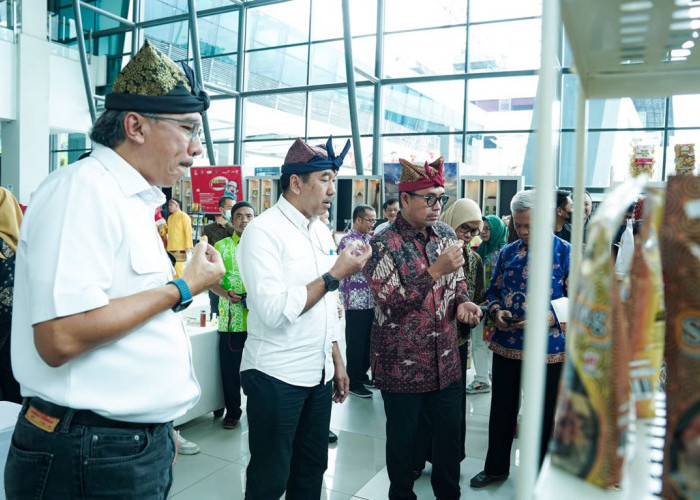 Promosikan Produk UMKM Babel, PT Timah Tbk Pamerkan Produk Mitra Binaan di Terminal 3 Bandara Soeta