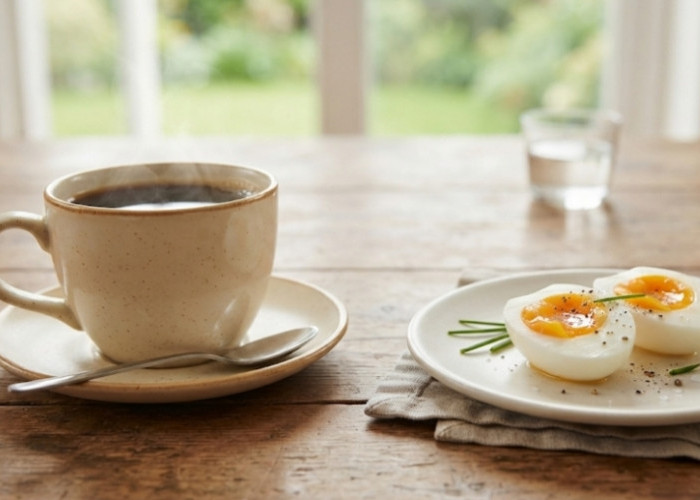 Sarapan Telur dan Kopi, Kolaborasi Kaya Manfaat Buat Tubuh