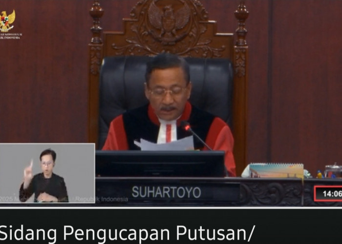 Tok! MK Putuskan Gugatan Pilkada Bangka Tidak Dapat Diterima, Fery - Syahbudin Bupati Wabup Terpilih