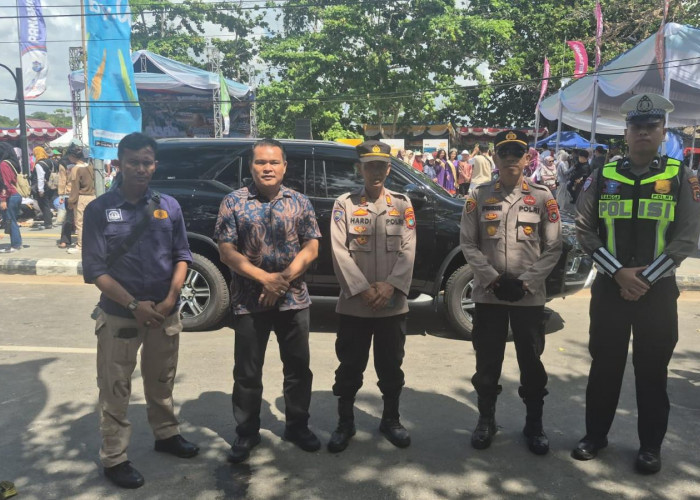 Polresta Pangkalpinang Kerahkan 60 Personel Amankan Festival Pasir Padi, Pengunjung Diminta Tertib