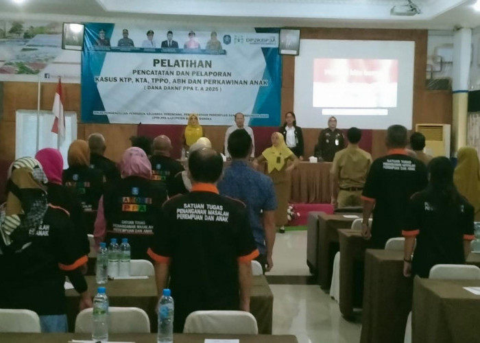 DP2KBP3A Bangka Gelar Pelatihan Penanganan Kasus Kekerasan dan Perkawinan Anak