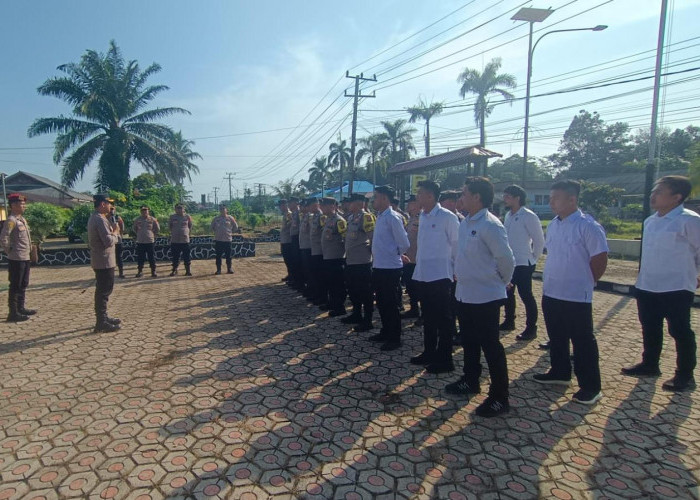 Kapolres Bangka Tekankan Disiplin dan Pelayanan Humanis di Polsek Mendo Barat