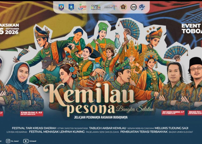 Event Kemilau Pesona Basel 2026, Dua Penyanyi  Ibu Kota dan Da'i Kondang Hadir di Bangka Selatan