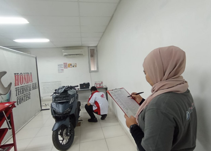 Tajamkan Skill, Honda Babel Seleksi Teknisi Andal Menuju AHM Technical Skill Contest ke-29
