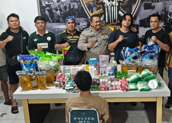 Polres Bangka Barat Ringkus Pembobol Toko di Mentok, Pelaku Angkut Barang Curian 5 Kali