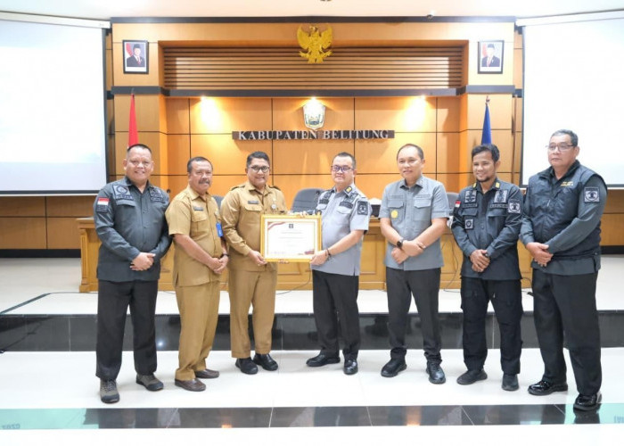 Kanwil Kemenkum Babel Lakukan Pembinaan Paralegal Posbankum Desa/Kelurahan Kabupaten Belitung