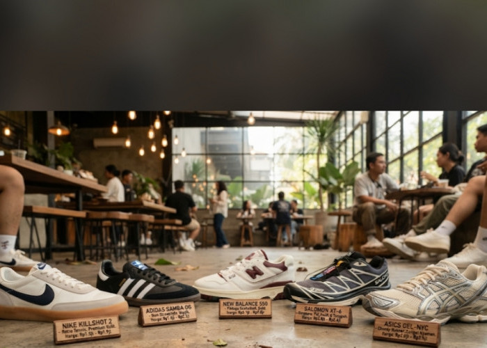 Rekomendasi ​5 Sneakers Paling Hype untuk Nongkrong, Bikin Kamu Makin Kece Banget