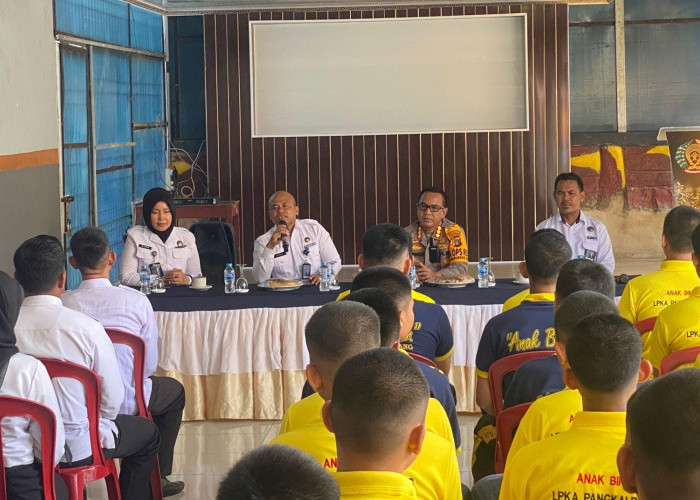 Sambangi LPKA Pangkalpinang, Kombes Pol Max Mariners Berikan Motivasi untuk Anak Binaan