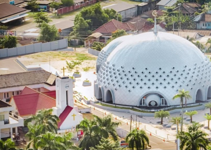 Skywalk, Ide Ikonik Baru Molen untuk Menghubungkan ATM - Masjid Qubah Timah, Pangkalpinang Bakal Makin Keren