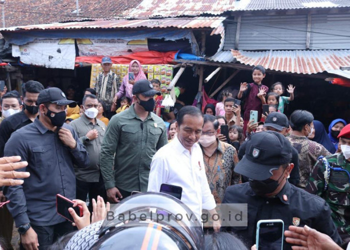 Masyarakat Toboali Juga Terima Bansos, Ini Pesan Presiden Jokowi