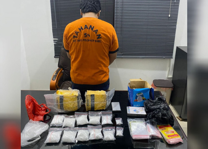 Ada Sabu 3 Kilogram di Pondok Kebun Puding Besar