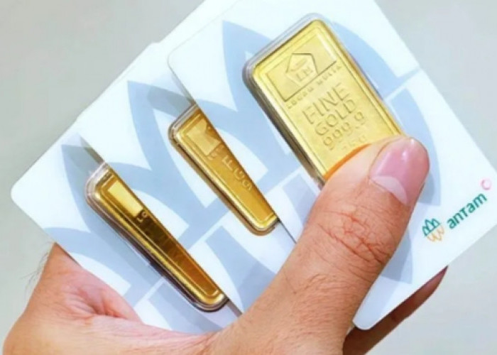 Harga emas Antam hari ini naik tipis Rp1.000 jadi Rp1,908 juta/gram