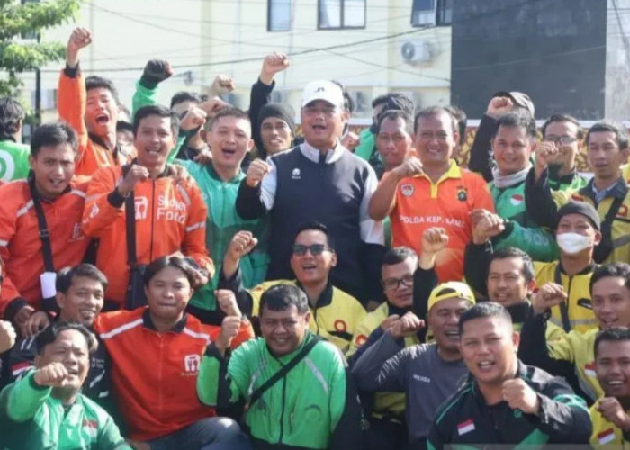 Kapolda Babel Ajak Ojol Perkuat Kemitraan Jaga Kamtibmas