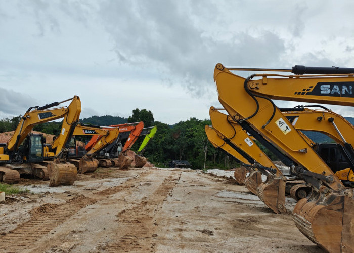 Fantastis, Satgas PKH Telah Menyita 64 Unit Alat Berat, Separuh Sitaan Tipikor Timah