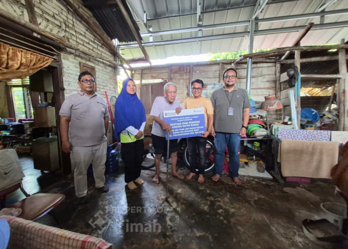 PT Timah Bantu Renovasi Rumah Warga di Belitung, Abu Samah Bersyukur Bisa Tinggal Lebih Nyaman  