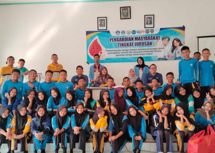 UBB Lakukan Skrining Pencegahan Anemia dan Penyakit Metabolik bagi Remaja SMAN 1 Pongok
