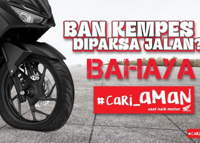 Perhatikan Kondisi Ban Motor Sebelum Berkendara