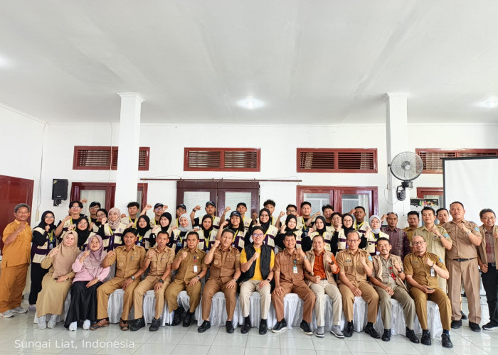 Bupati Fery Insani Terima Mahasiswa KKN UGM di Bangka