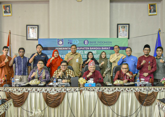 Pemkab Bangka Barat Laksanakan High Level Meeting Dalam Rangka Percepatan Transformasi Digital