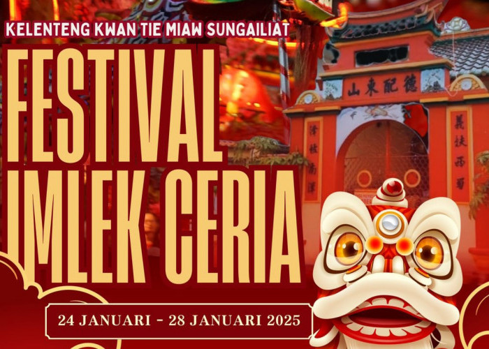 Festival Ceria Imlek 2576 Kongzili, Ada Banyak Lomba dan Atraksi di Kelenteng Kwen Tie Miao Sungailiat 