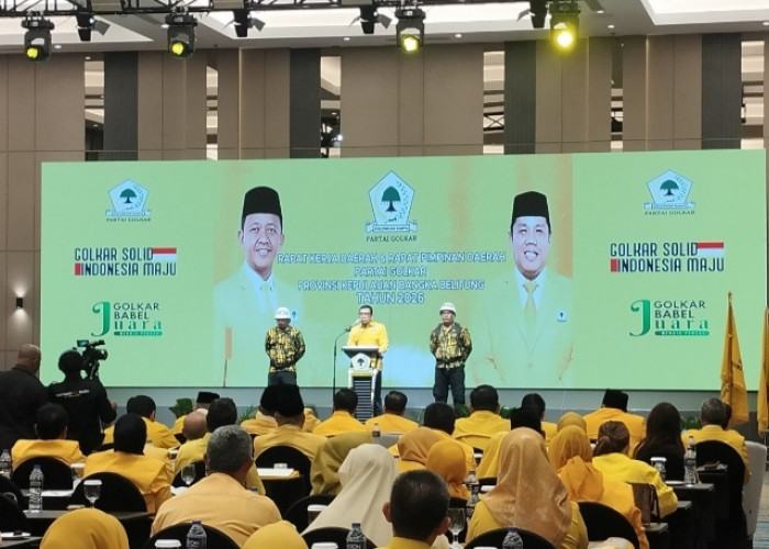Golkar Babel Jadi Provinsi Pertama di Sumatera Gelar Rakerda dan Rapimda