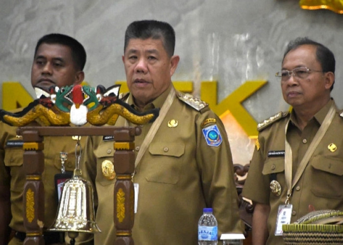 Gubernur Hidayat Arsani Pimpin Prosesi Kedisiplinan di Retret Kepala Daerah