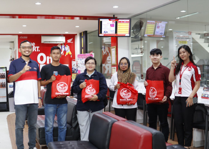 Honda Babel Rayakan Harpelnas 2025 dengan Apresiasi Spesial untuk Konsumen Setia