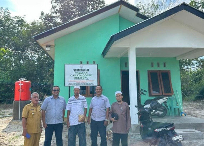 PT Timah Serahkan Bantuan untuk Mendukung Pembangunan Pesantren di Belitung Timur 