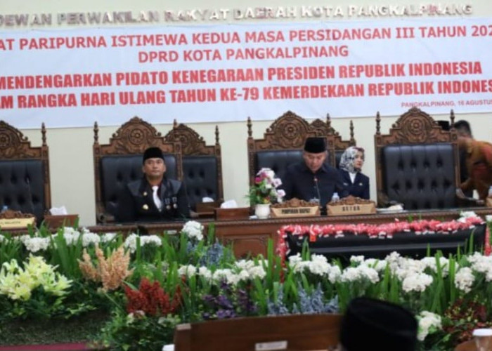 Perubahan KUA-PPAS APBD 2024 Kota Pangkalpinang Disepakati, Ini Rinciannya 