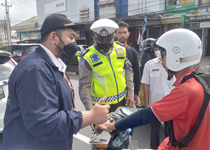 47 Kendaraan Belum Bayar Pajak Terjaring Razia