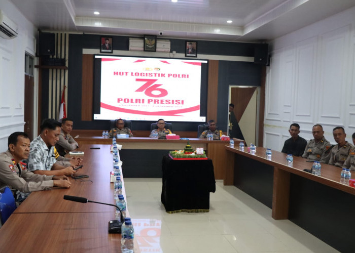 Polresta Pangkalpinang Gelar HUT Logistik Polri Ke-76 Secara Virtual