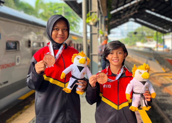 Dua Karateka Muda Bangka Sabet Perunggu di Piala Presiden 2026
