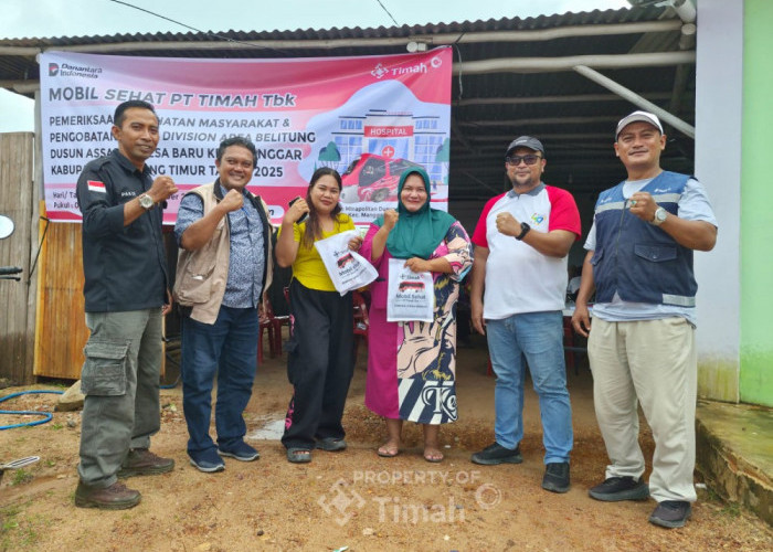 Mobil Sehat PT Timah Tbk Berikan Pelayanan Kesehatan Gratis Bagi Warga Terdampak Banjir Rob di Belitung Timur