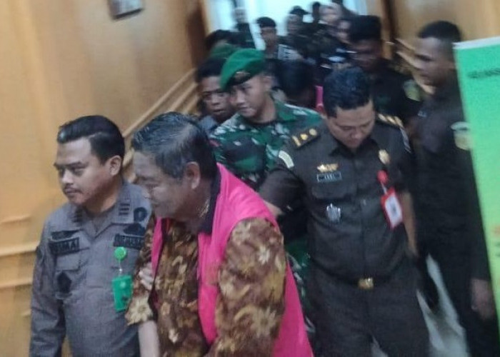 Kejari Tahan Mantan Bupati Basel, Justiar Noer 