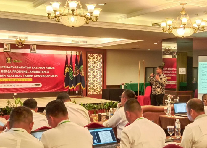Petugas Lapas Pangkalpinang Ikuti Pelatihan Teknis Pemasyarakatan di Batam
