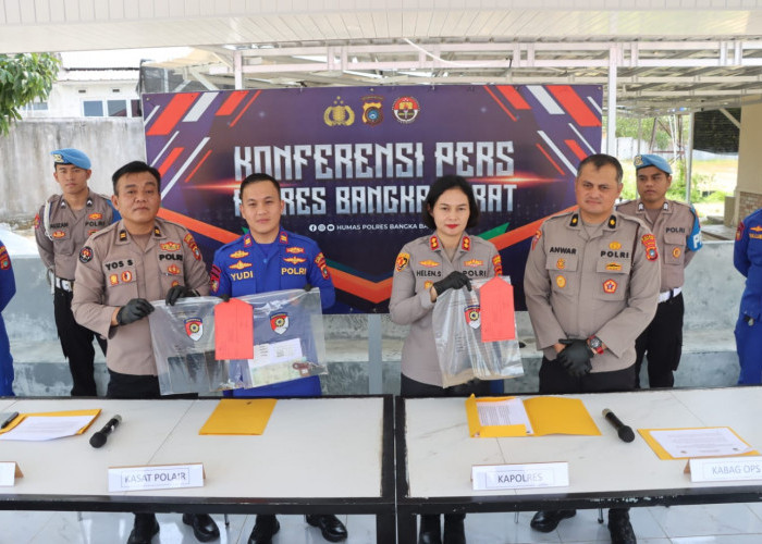 Polres Bangka Barat Gagalkan Penyelundupan 4,9 Ton Diduga Logam Tanah Jarang