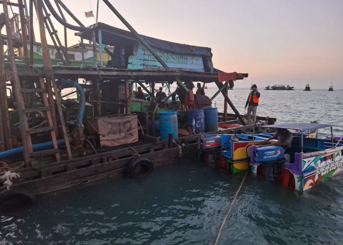 4 Unit PIP Perairan Cupat Diamankan Polres Babar