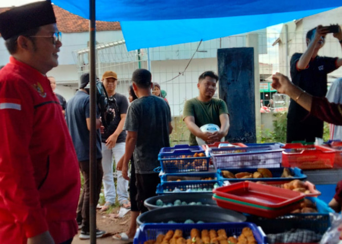 Kunjungi Kuliner Ramadan Himpang 5, Bupati Riza Dapat Keluhan Ini