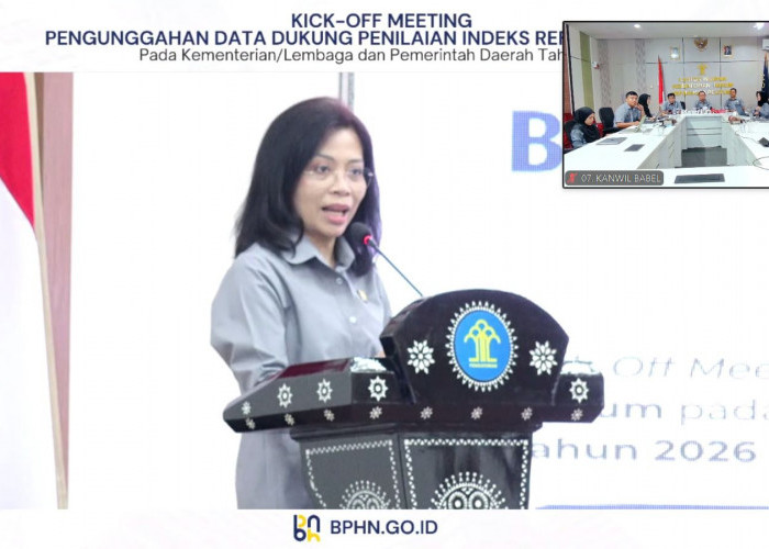 BPHN Gelar Kick Off Meeting Pengunggahan Data Dukung IRH Tahun 2026