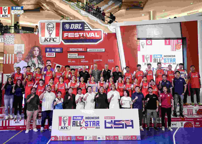 Ini 12 Putra dan Putri Terpilih ke Amerika Serikat, Skuad Elite KFC DBL