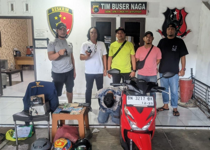 Gagal Curi Motor di Parkiran Inspektorat Provinsi Babel, Honorer Pemkab Bateng Ini Kembali Masuk Bui