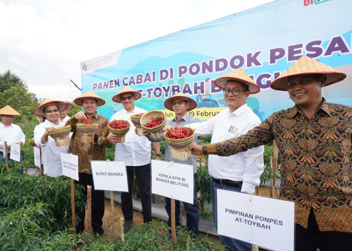 Bank Indonesia Serahkan PSBI untuk Memperkuat Pengendalian Inflasi di Babel