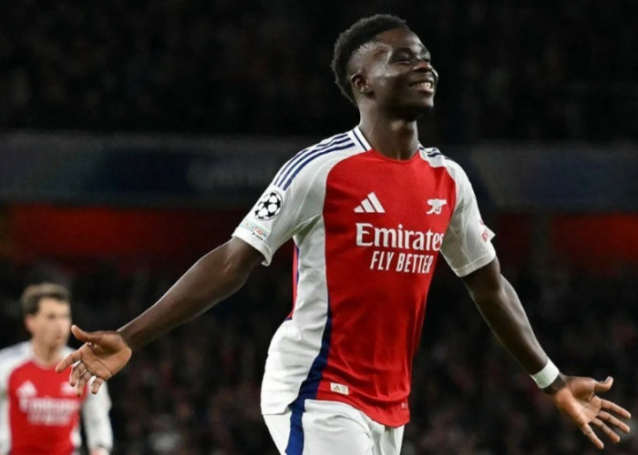 Bukayo Saka Absen Sampai Maret